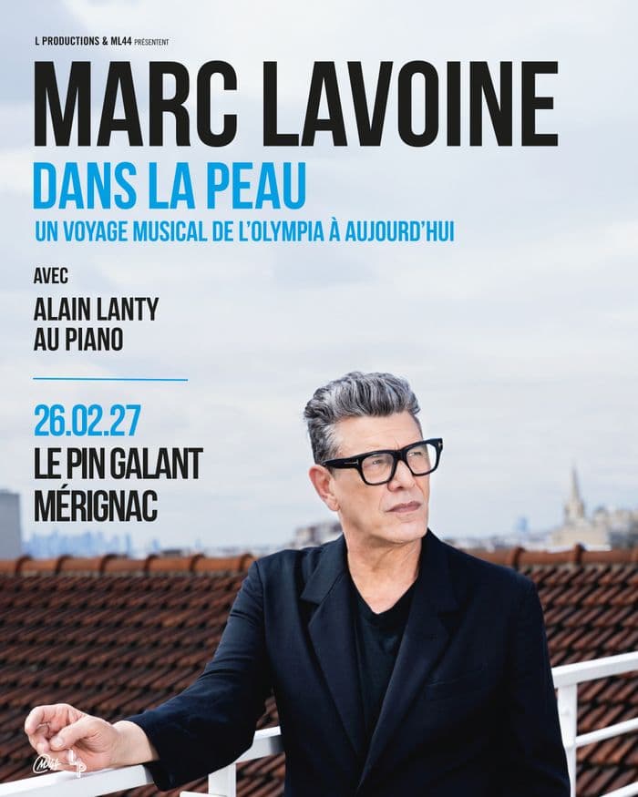 Affiche, Marc Lavoine - Dans la peau