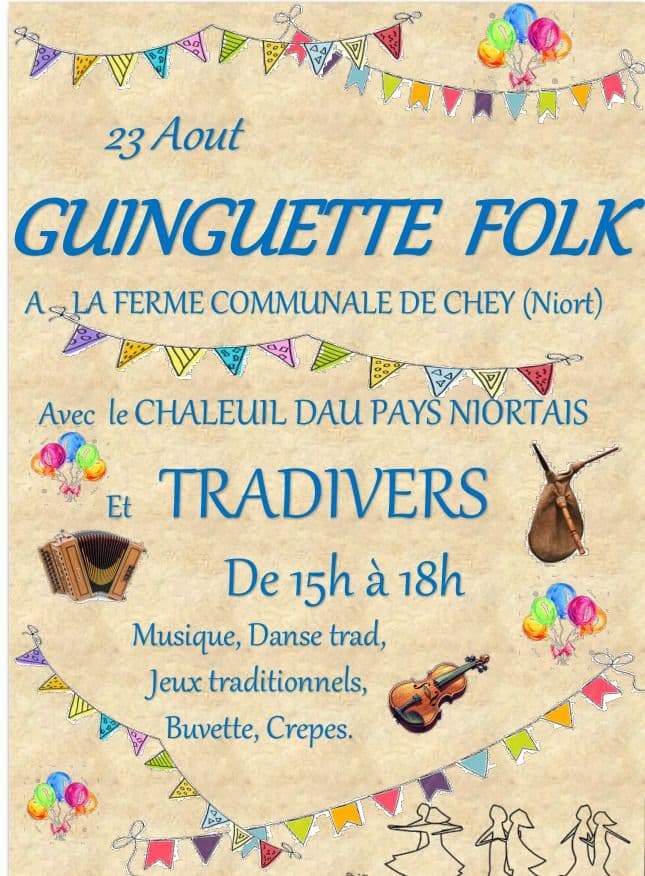 Affiche, Guinguette folk