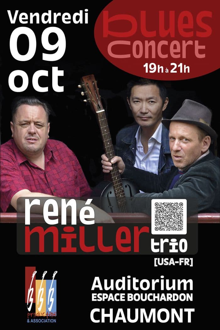 Affiche, René Miller trio