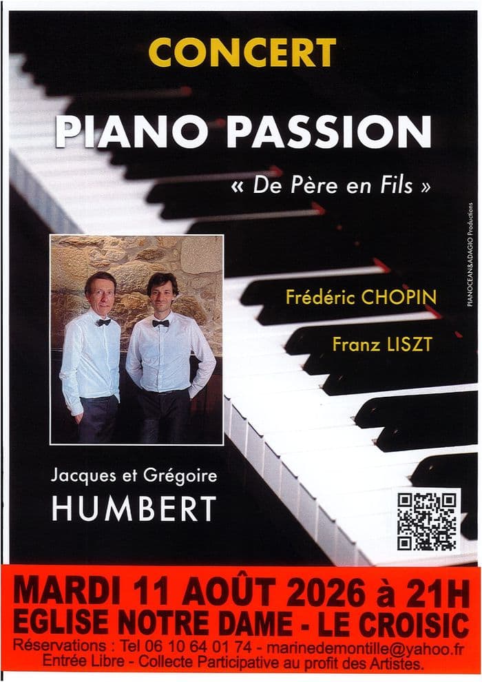 Affiche, Concert de la Presqu'île - Le piano symphonique