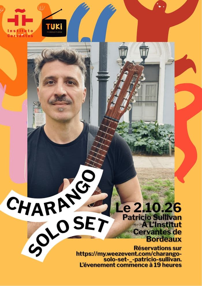 Affiche, Concert de Patricio Sullivan « Charango Solo Set »