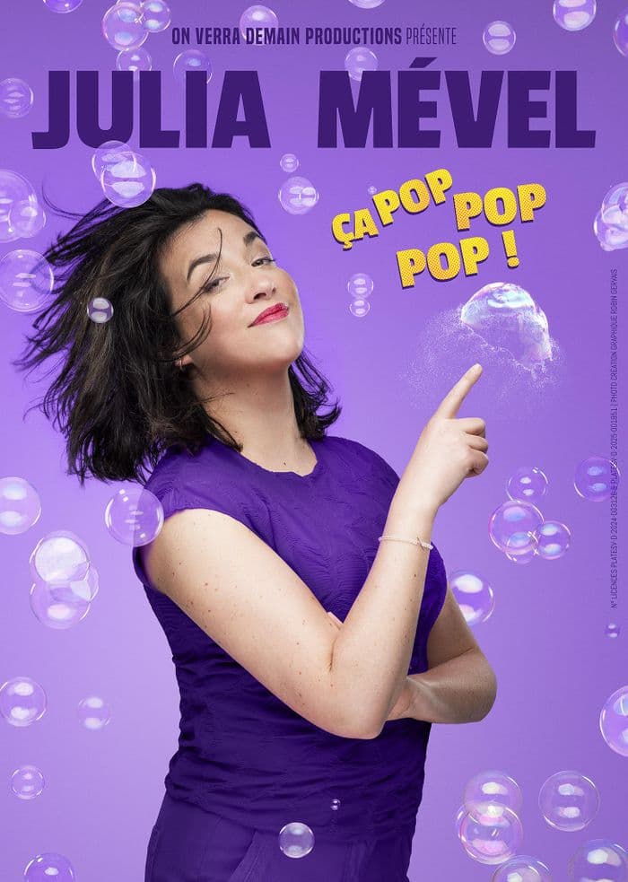 Affiche, Julia Mével dans Ca pop pop pop !