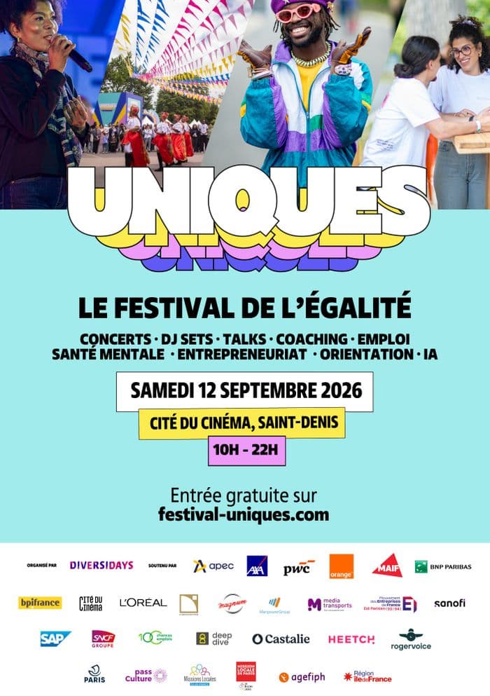 Affiche, Festival UNIQUES