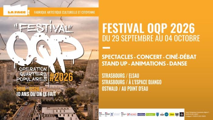 Affiche, Festival OQP 2026