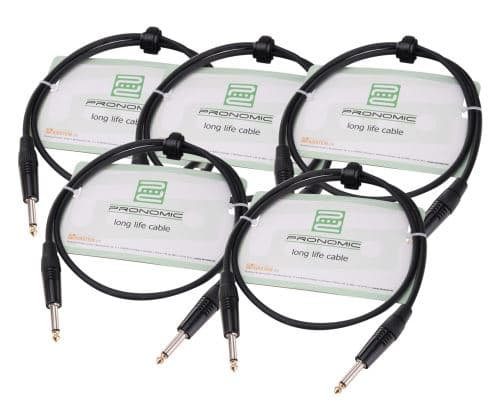 Pronomic Stage INST-0.5 câble instrument noir