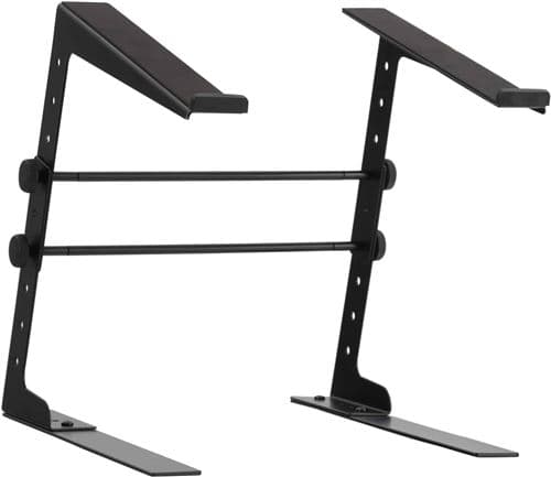 Pronomic LS-110 Support d Ordinateur Portable Deluxe avec pinces