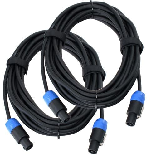 Pronomic pro-line BOXSP2-10 Câble Enceintes 10m de 2.5mm², lot de 2