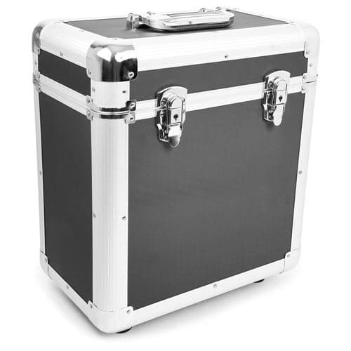Power Dynamics RC80 Valise vinyles 24 x 35 x 39,5 cm Noir, 12 pouces, poignées intégrées, construction robuste
