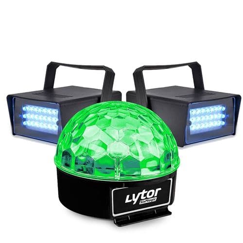 Lytor Soirée FIESTA SIXMAGIC + 2 LED STROBE BLANC