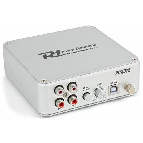 Power Dynamics PDX015 Enregistrement Vinyles, Entrée et Sortie RCA