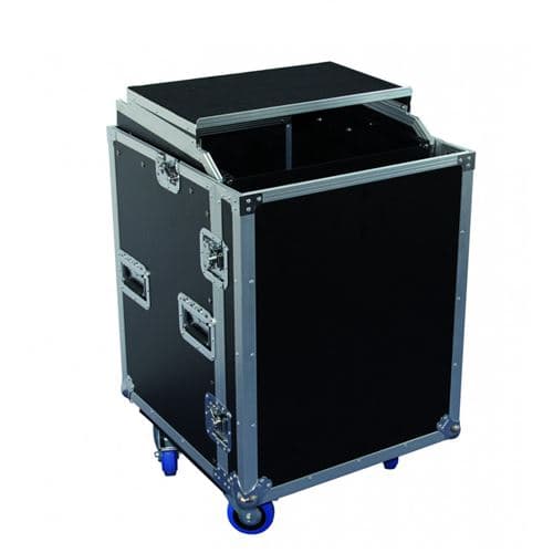 Power Acoustics Fcp 12 U Ds Flight Case 12 U+Plan incliné+Plateau