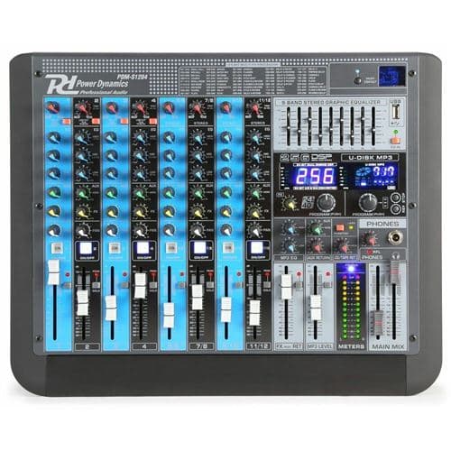 Power Dynamics PDM-S1204 Professionnelle Analogique DSP