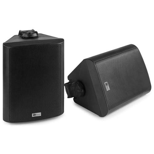 Power Dynamics BC50V Haut-Parleurs, 120 Watts, 100V, 5,25, Étanches Noir