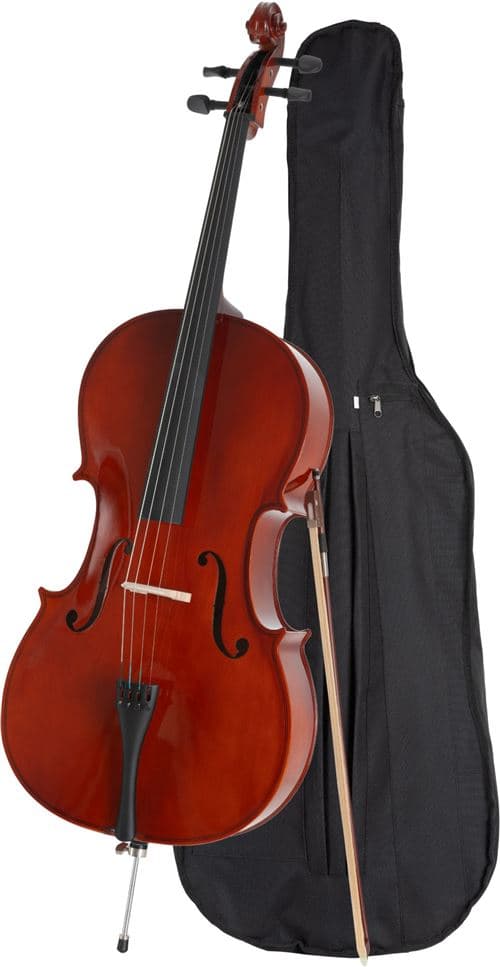 Classic Cantabile CP-100 Cello 4/4 SET avec sac + Archet
