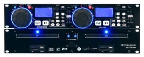 Pronomic CDJ-230 double DJ lecteur CD avec USB & SD