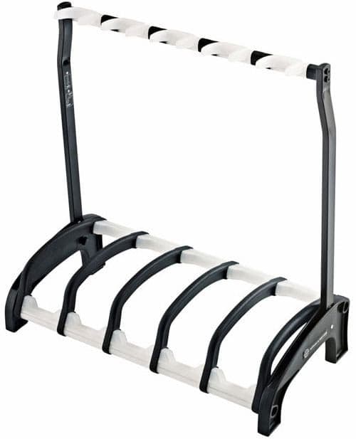 König & Meyer K&M 17525 Stand pour 5 Guitares Translucide Stands et repose-pied