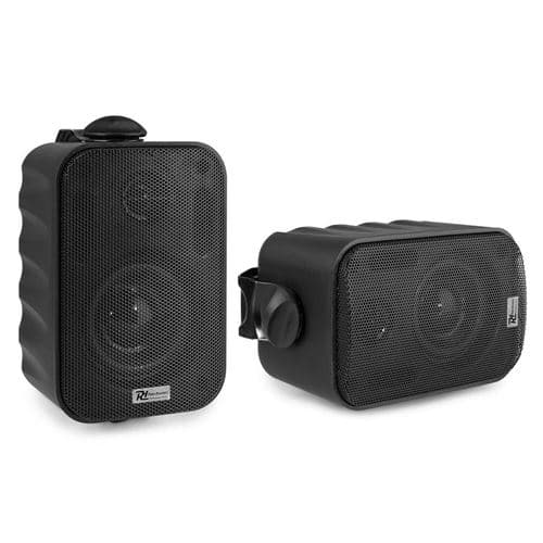 Power Dynamics BC30V Haut-Parleurs, 60 Watts, 100 Volts, 8 Ohms, Étanches Noir