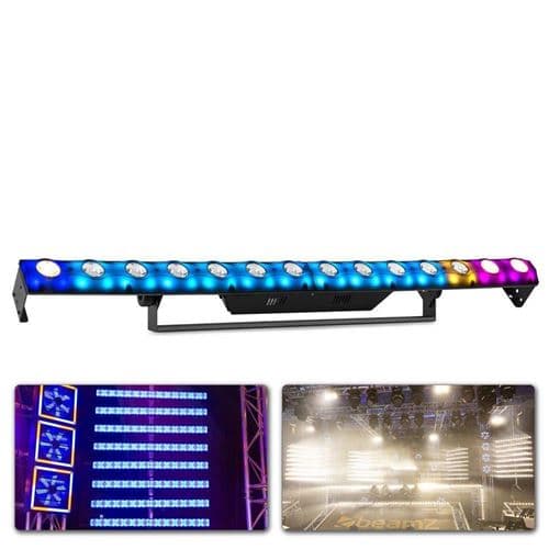 BEAMZ LCB14 Barre LED 14x 3 W blanc chaud et 56x LED SMD RVB noir