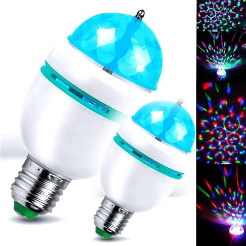 Lytor Ampoules Mini DIAMS 4 LED s RVBA Light Mode AUTO, Culot E-27