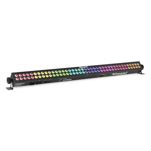 BEAMZ LCB803 Barre de 80 LED couleurs RVB mode autonome / DMX / contrôle par la musique noir