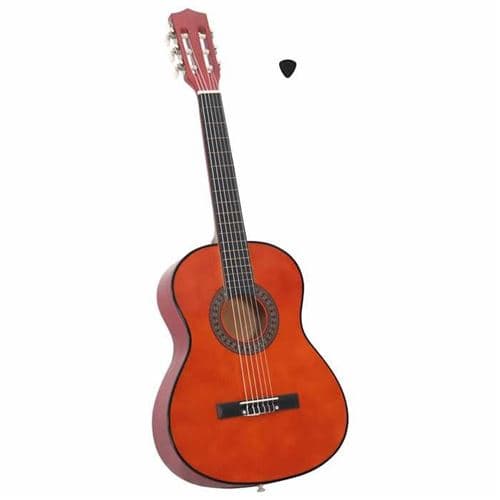 VIDAXL 3-4 36" Tilleul, bois foncé