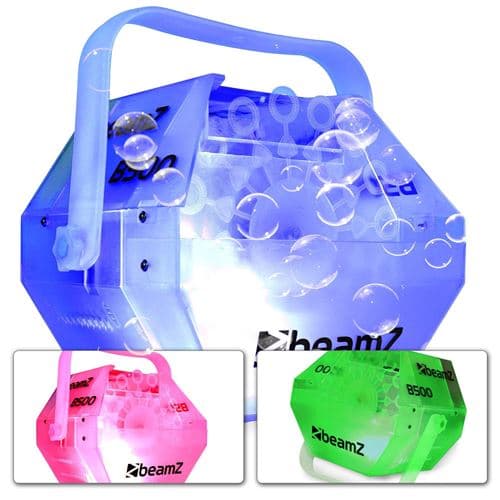 BEAMZ B500LED RGB, Faible consommation d'énergie, Support de montage inclus, LEDs RVB intégrées.
