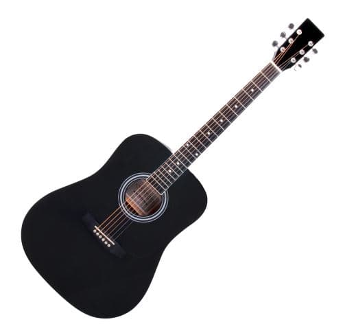 Classic Cantabile WS-10BK Guitare Folk Noire