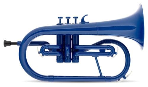 Classic Cantabile MardiBrass bugle Sib en plastique bleu