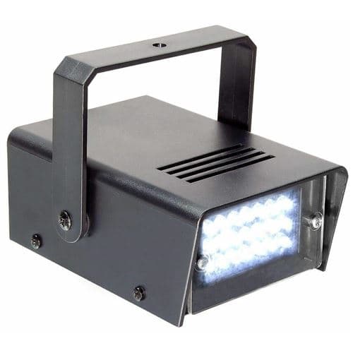 BEAMZ BMS24LED Stroboscope 24 LED, vitesse réglable, programmes automatiques