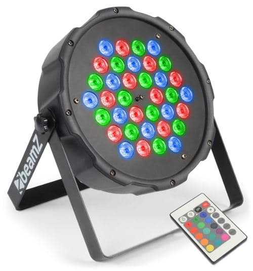 BEAMZ Flatpar Projecteur Par 36x Led Rgb