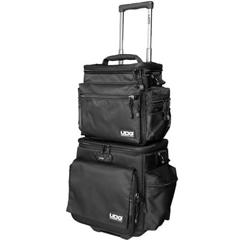 UDG Gear UDG U9679 BL OR Ultimate SlingBag Trolley Set DeLuxe Black Orange