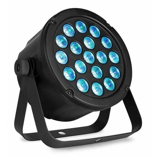 BEAMZ SLIMPAR45 PAR, 18x LED RGB, Shows Lumineux Préprogrammés