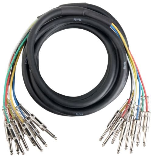 Pronomic Stage MJJ8-8 Câble Jack Multicore (8),