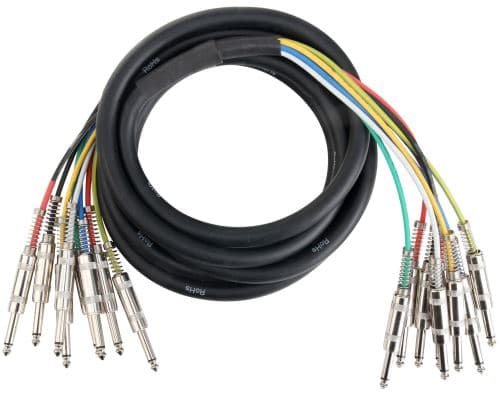 Pronomic Stage MJJ8-3 Câble Jack Multicore (8),