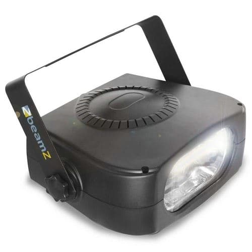 BEAMZ BS150 Stroboscope 150 Watts, DJ Light Effect, Jeu de Lumières, Plafond / Mur, Ambiance Discothèque, Vitesse Réglable