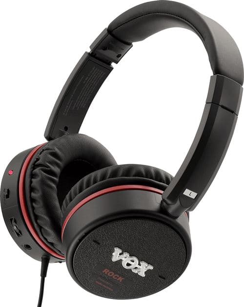 Vox VGH-ROCK Casque avec Modélisations d ampli Rock Amplis à piles