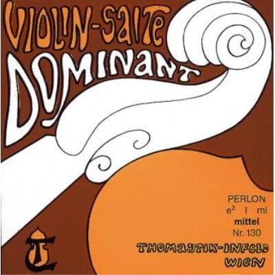 Thomastik Violons JEU DOMINANT VIOLON 4/4 TIRANT FORT RE ARGENT