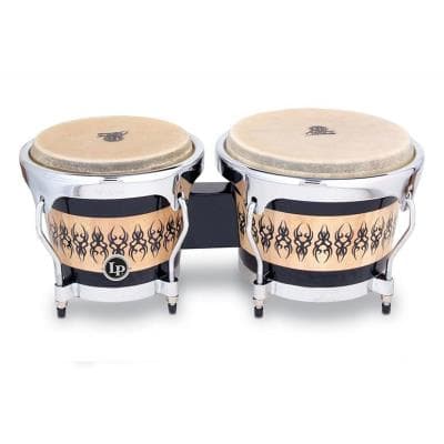 Lp Latin Percussion Percussions Lpa601-Scc Aspire Accent Scarab Chrome Bongos