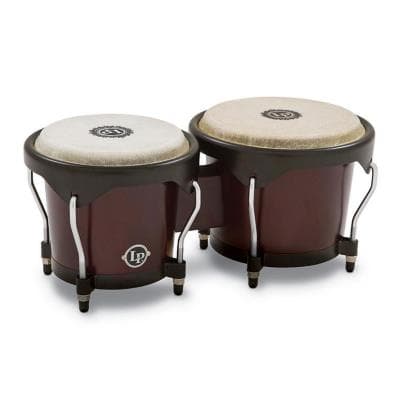 Lp Latin Percussion Percussions Lp601Ny-Dw Bongos Serie City Dark Wood Matt Bongos