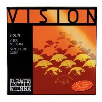 Thomastik Violons VISION VIOLIN 4/4 JEU DE CORDES VI100 TIRANT MOYEN