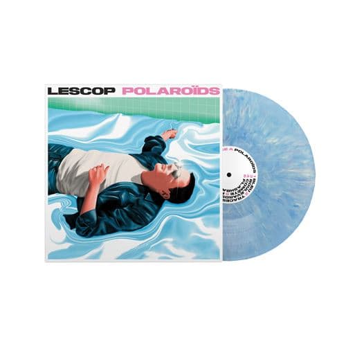 Lescop, Polaroïds Vinyle Bleu Marbré