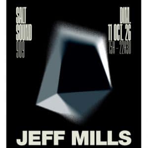 Affiche, Salt | Sound 909 avec Jeff Mills