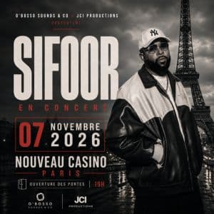 Affiche, Sifoor Live au Nouveau Casino - Paris