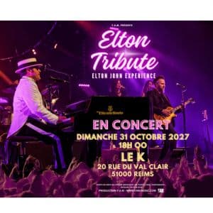 Affiche, Elton Tribute