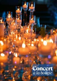 Affiche, Concert à la bougie