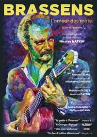 Affiche, Brassens l'amour des mots