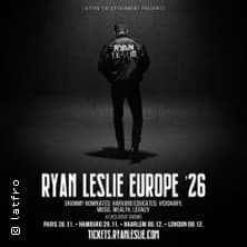 Affiche, Ryan Leslie Live in Paris