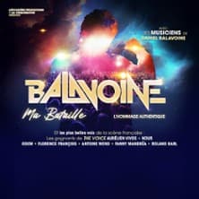 Affiche, Balavoine, Ma Bataille - Tournée