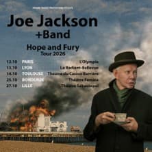 Affiche, Joe Jackson - Hope And Fury Tour 2026