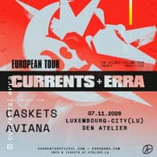 Affiche, Currents Erra With Special Guests Caskets & Aviana